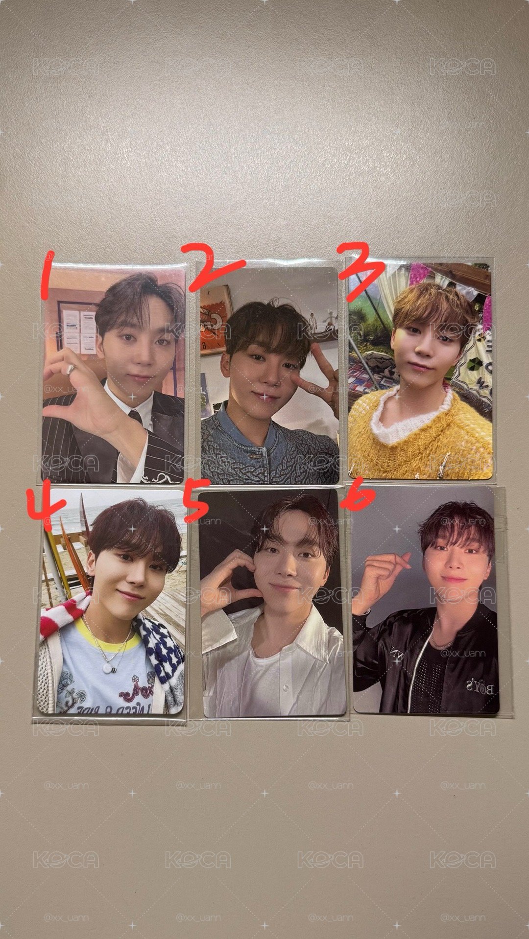 Seventeen 寛 小卡 