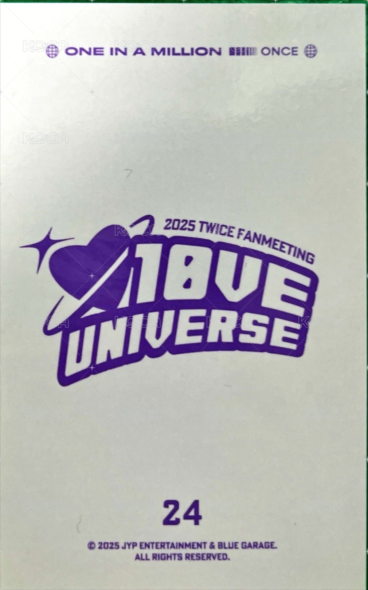 十週年FM 隨機卡 24 背面