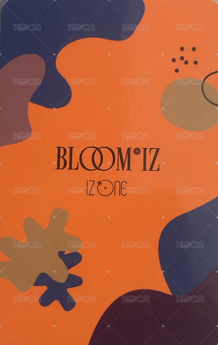 BLOOM*IZ I will版 專輯卡  背面