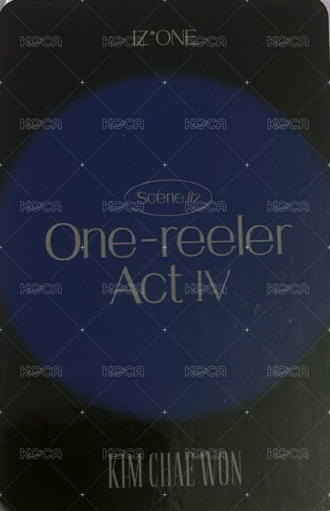 One-reeler / Act IV 專輯卡 SCENE#2 背面