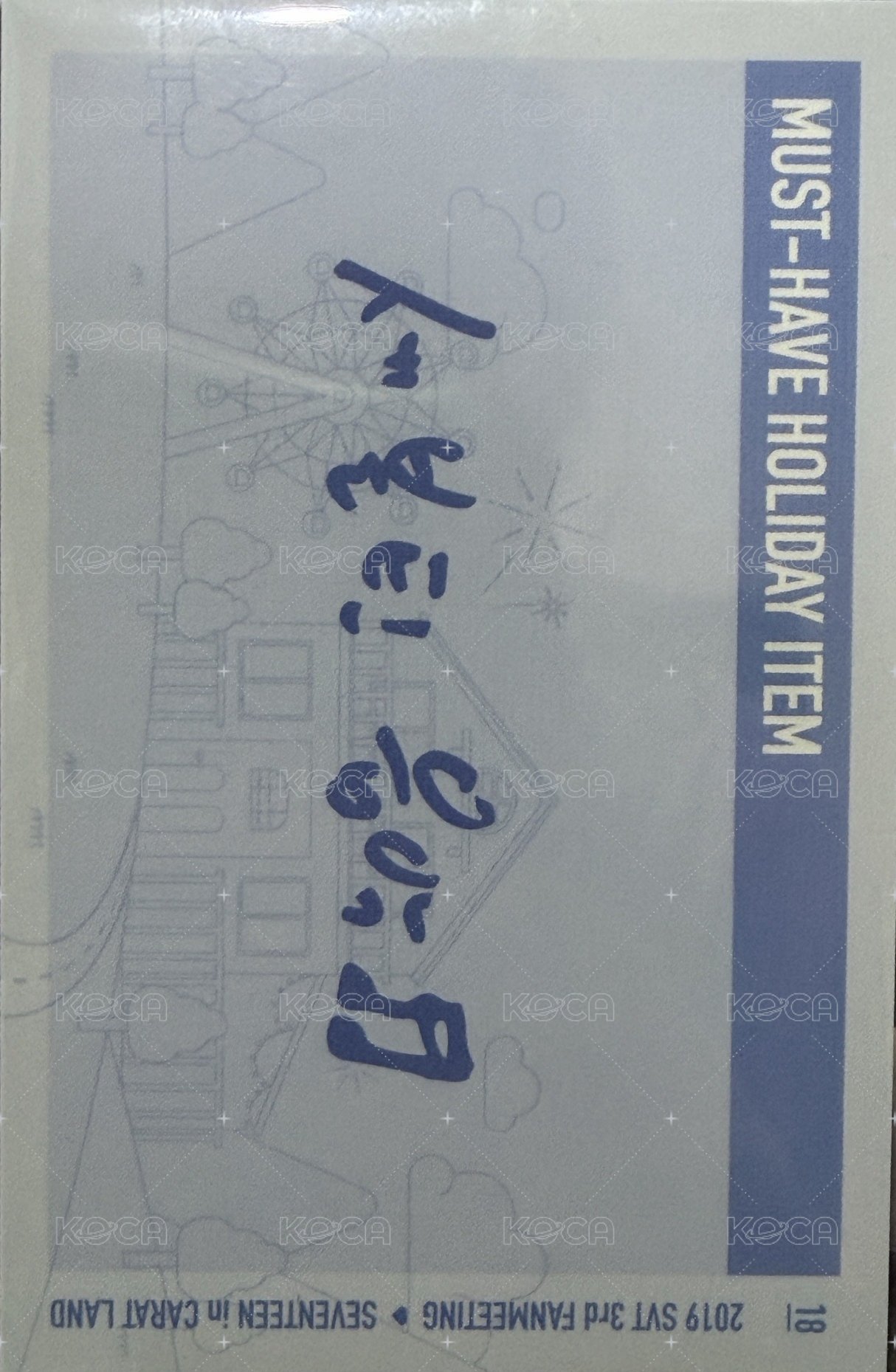 19’克拉島 18 隨機卡  背面