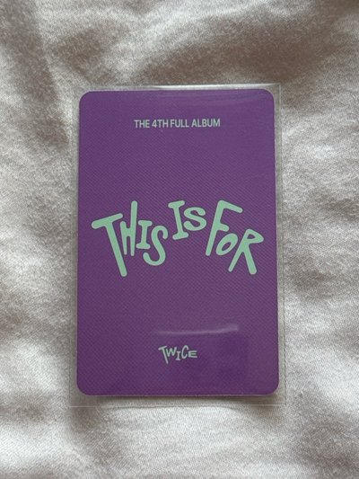 彩瑛 this is for 單封 預購禮