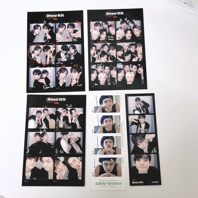 TXT 崔然竣 崔秀彬 崔杋圭 四格卡 六格卡 DECO 聖誕