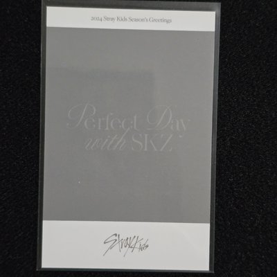 Stray Kids 2024 SEASON'S GREETINGS 年曆韓通EL特典卡🐽🐰彰彬