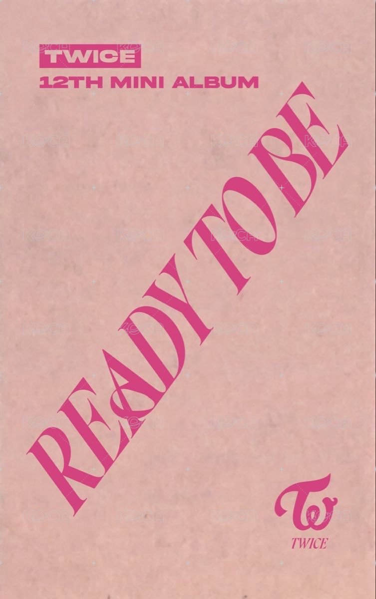 READY TO BE sw 粉版 幸運卡  背面