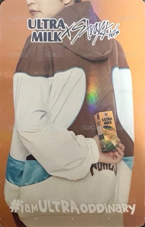 Ultra Milk 3.0 代言卡  背面