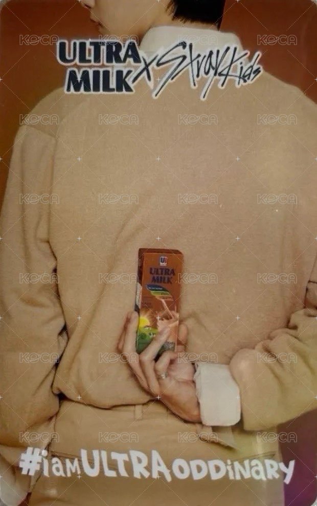 Ultra Milk 3.0 代言卡  背面