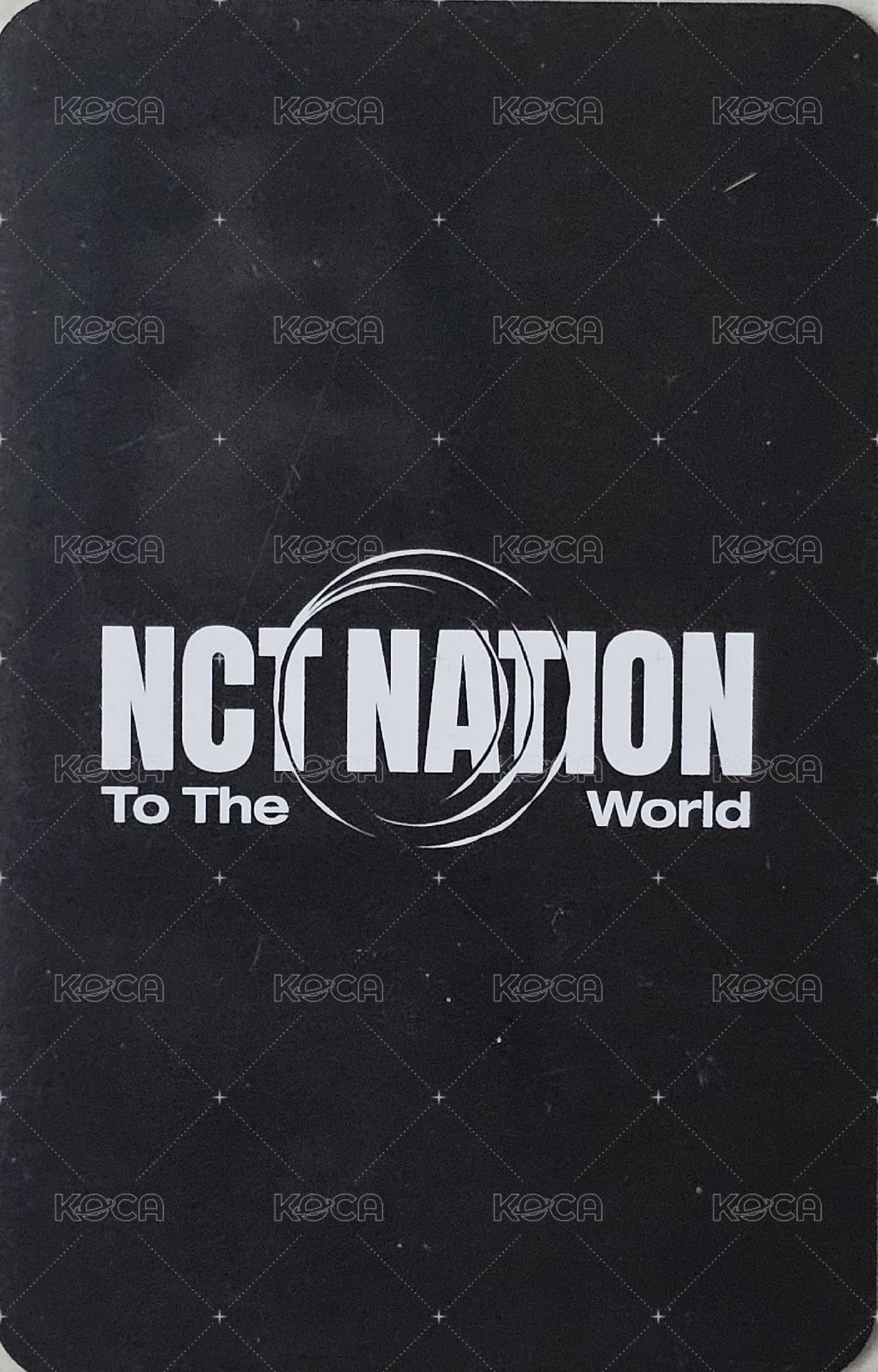 2023大隊日本演唱會 mumo 特典卡  背面