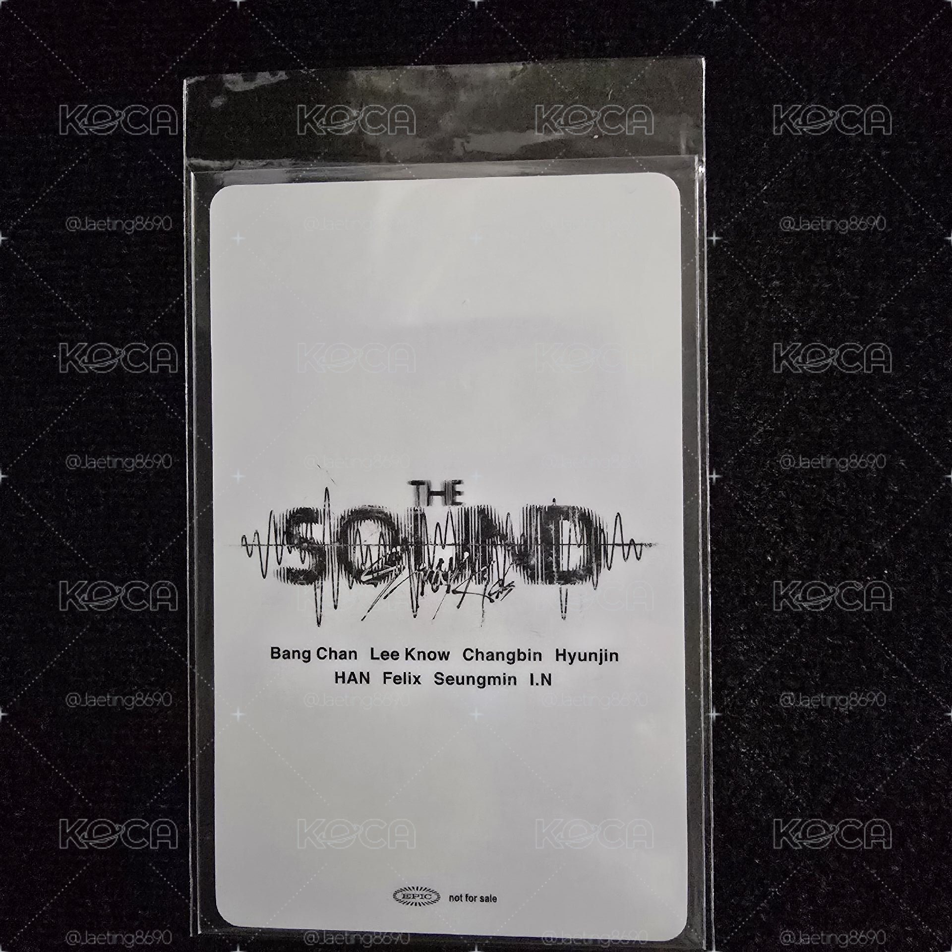 Stray Kids THE SOUND 日本JYP官方特典卡(雙人卡款)🐥🐺(澳洲CP)Felix 方燦
