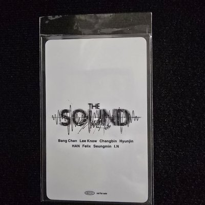Stray Kids THE SOUND 日本JYP官方特典卡(雙人卡款)🐥🐺(澳洲CP)Felix 方燦