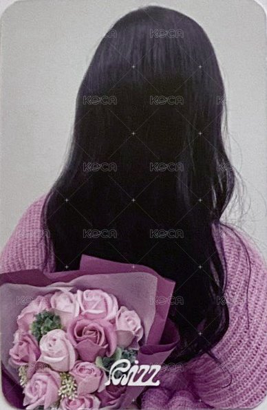 RIZZ am 2.0線下 簽售卡 捧花 背面