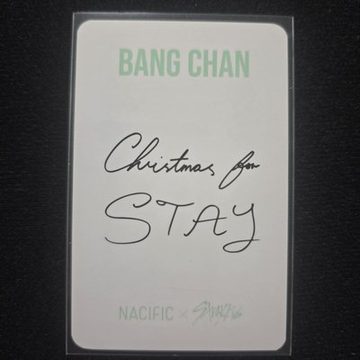 Stray Kids NACIFIC×SKZ 15.0 化妝代言卡🐺方燦