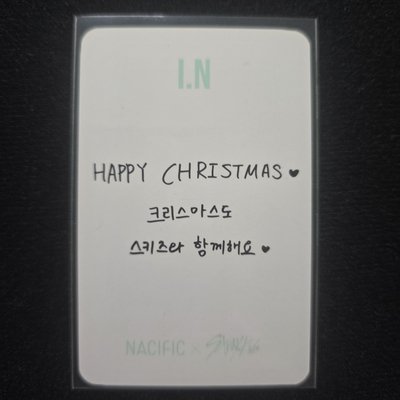 Stray Kids NACIFIC×SKZ 15.0 代言卡🦊I.N 精寅