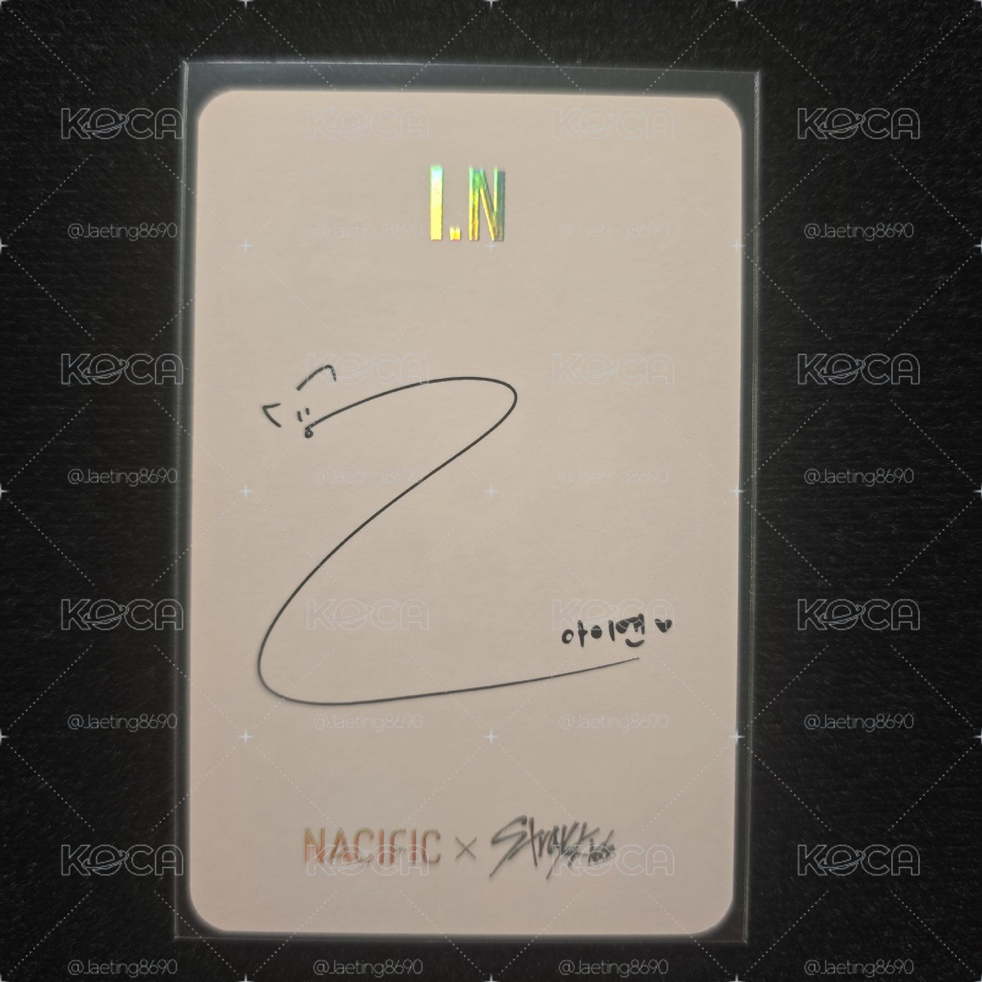 Stray Kids NACIFIC×SKZ 5.0 代言卡