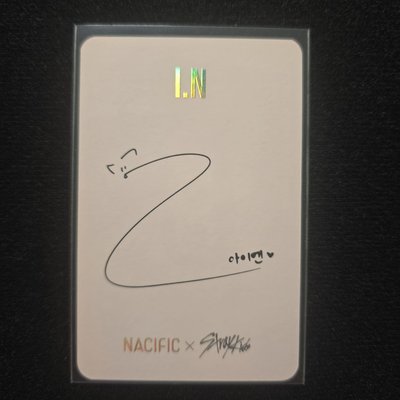  Stray Kids NACIFIC×SKZ 5.0 代言卡