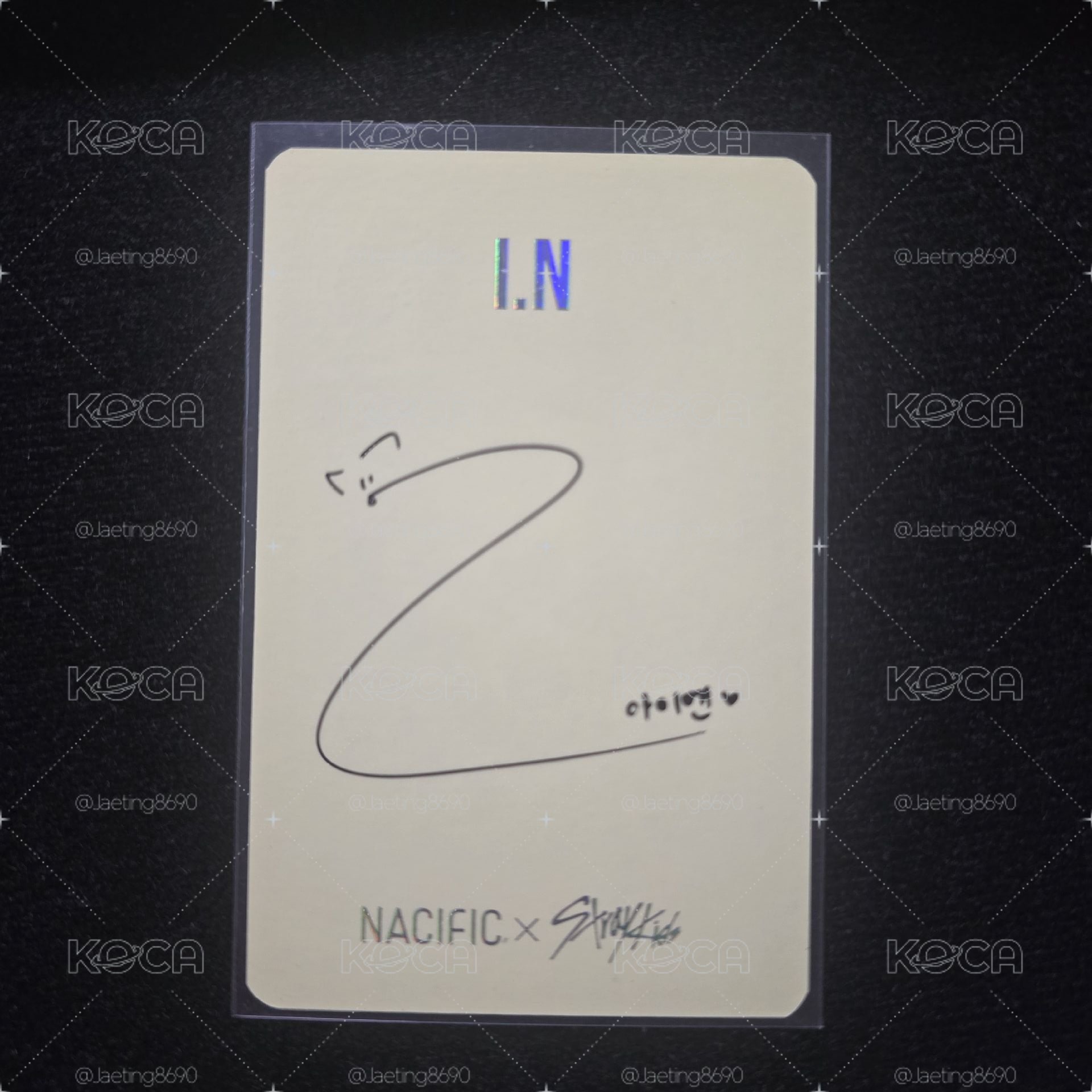 Stray Kids NACIFIC×SKZ 1.0 代言卡