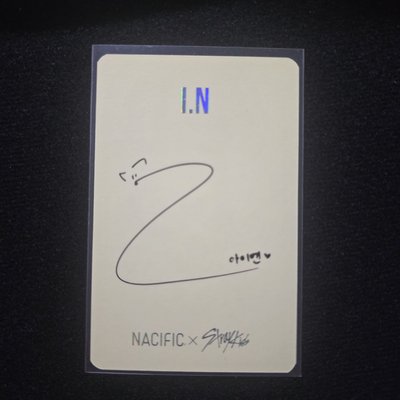 Stray Kids NACIFIC×SKZ 1.0 代言卡