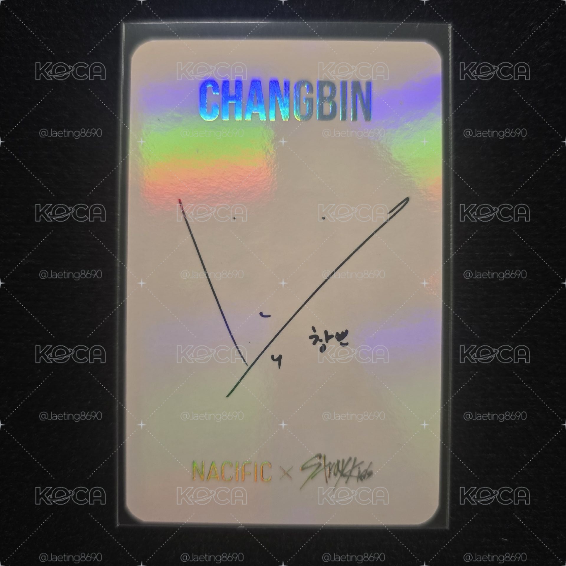 Stray Kids NACIFIC×SKZ 3.0 代言卡🐽🐰彰彬