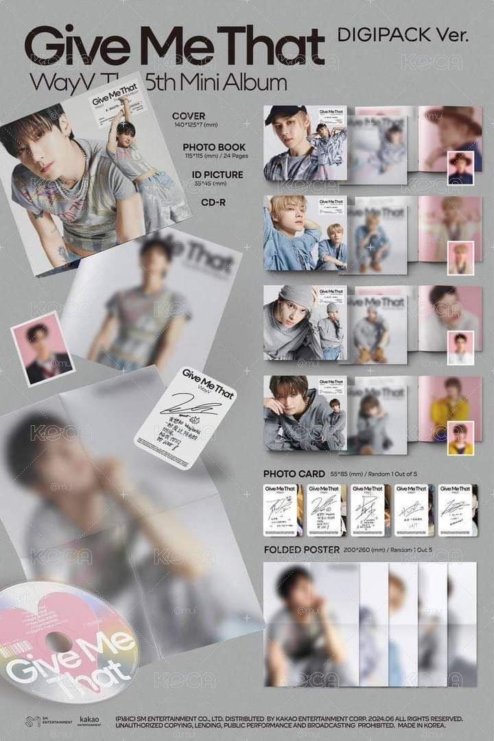 WayV GIVE ME THAT 未拆專