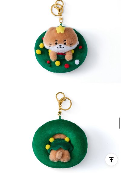 現貨在台 聖誕限定花圈吊飾 MINITEEN