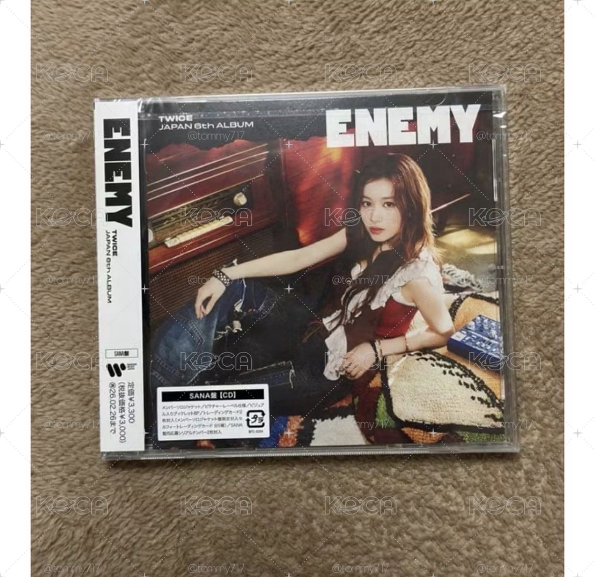 SANAENEMY專輯】【TWICE】 ENEMY Sana Japan 6th 日專個人盤全新未拆