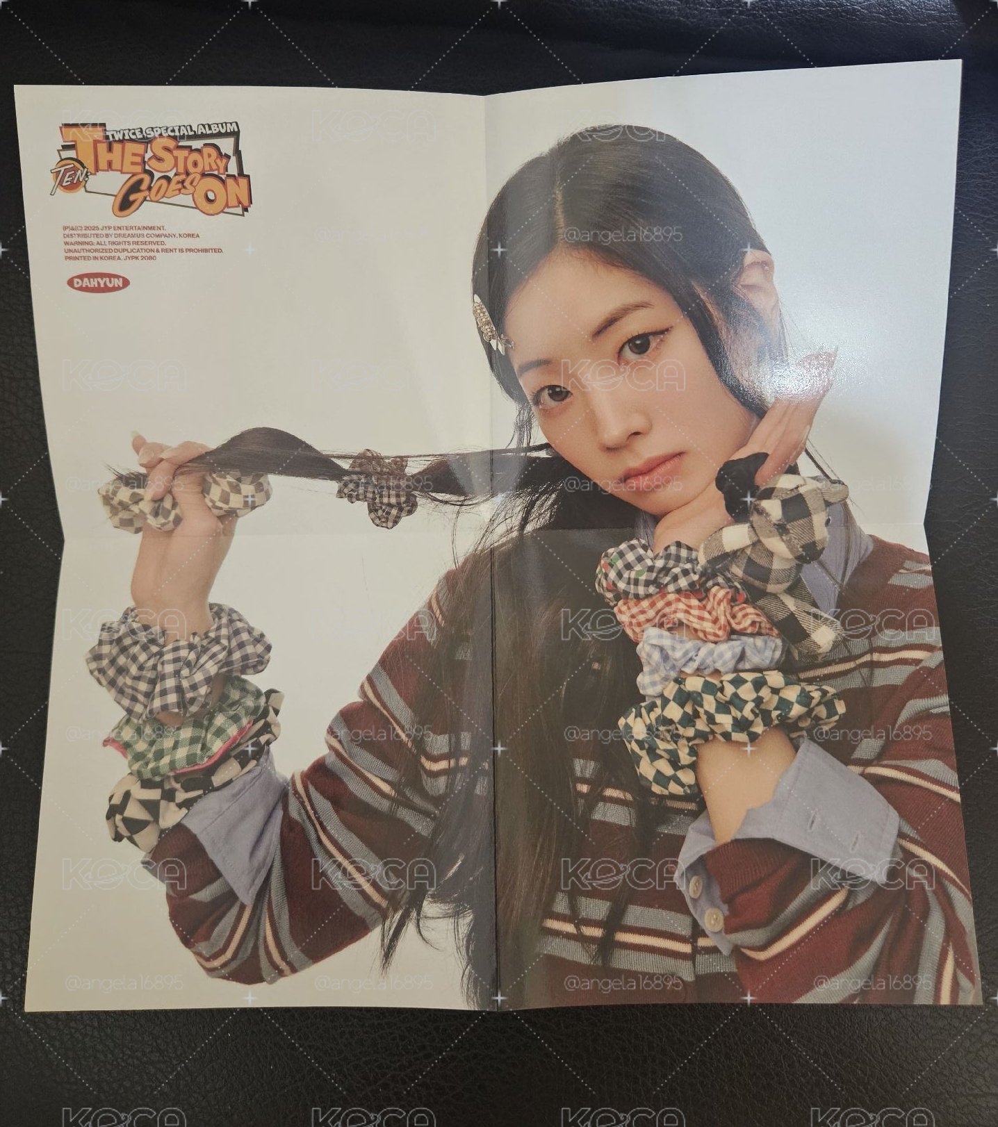 TWICE十週年 單封海報 多賢 彩瑛
