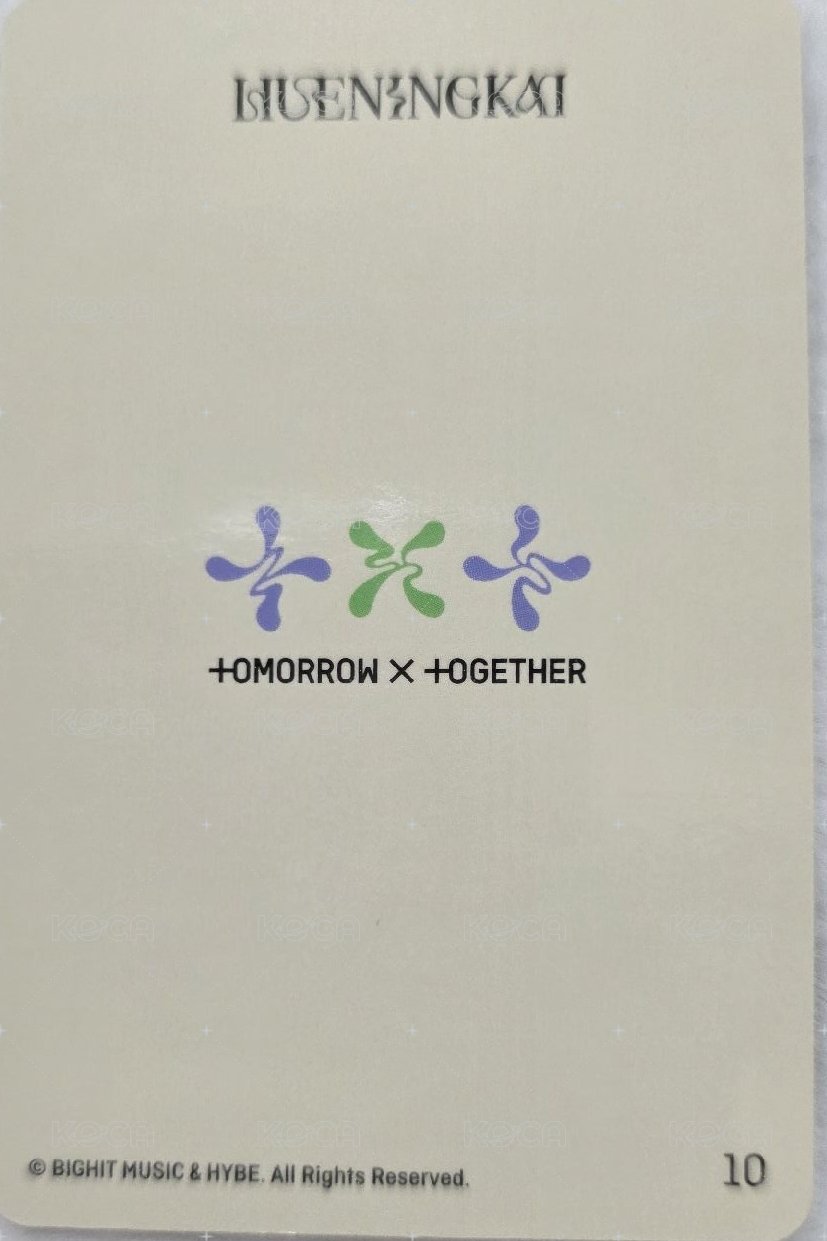 SWEET 隨機卡  背面