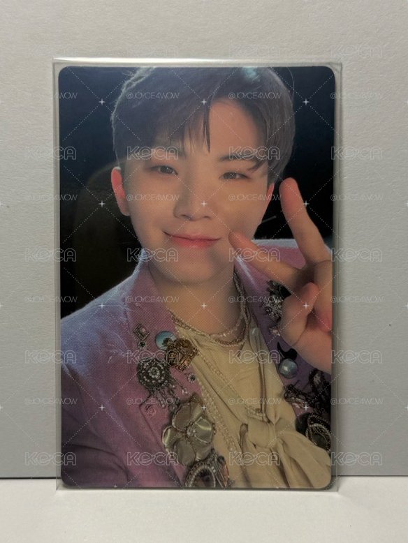 SEVENTEEN WOOZI 正四 FACE THE SUN 專卡