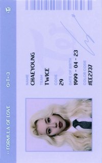 正規三 專輯卡 ID卡