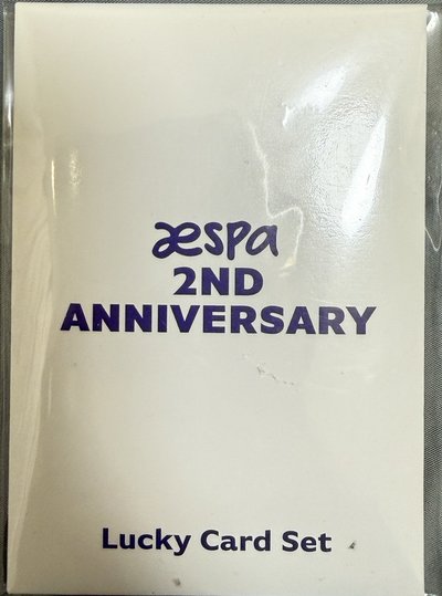 aespa 二週年 小卡組 寧寧