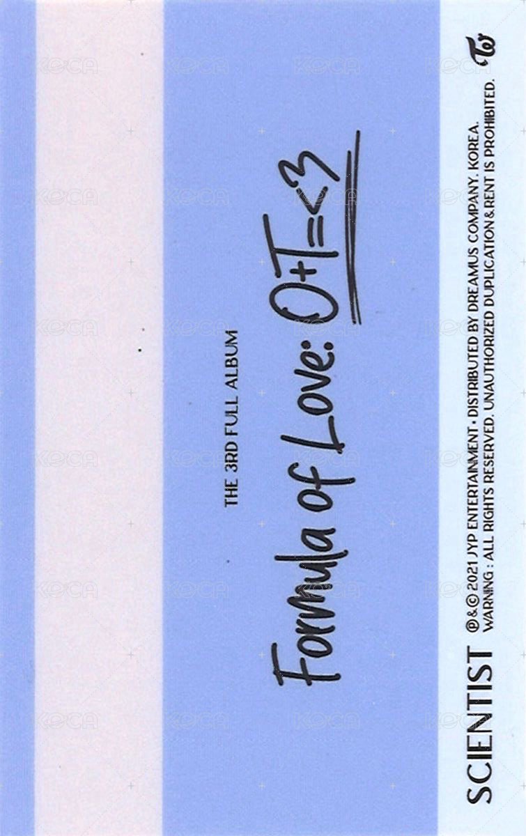 正規三 專輯卡 ID卡 背面