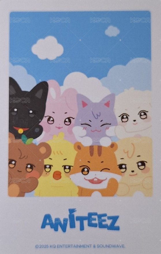 ANITEEZ IN THE CALLING 周邊卡 REEL PASS CASE 背面
