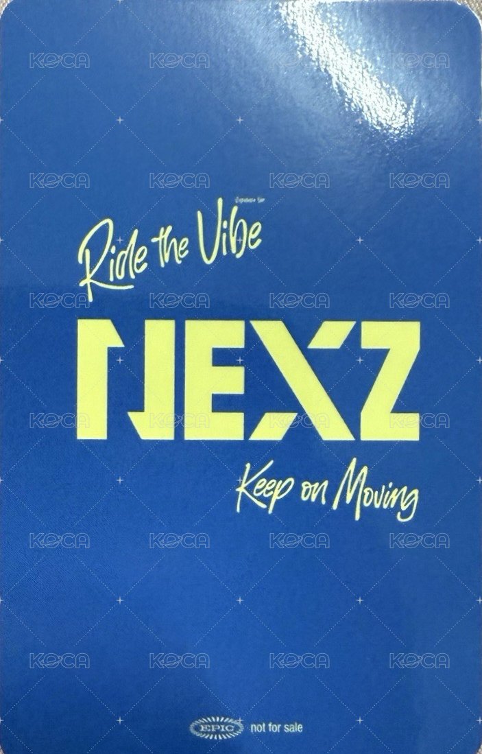 出道showcase 東京場限 入場卡 / 場限卡  背面