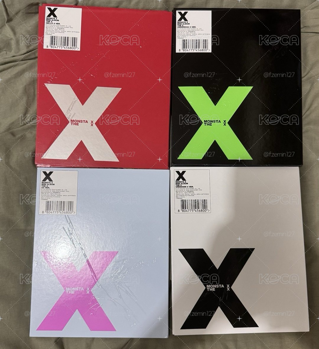 Monsta X mini album The X