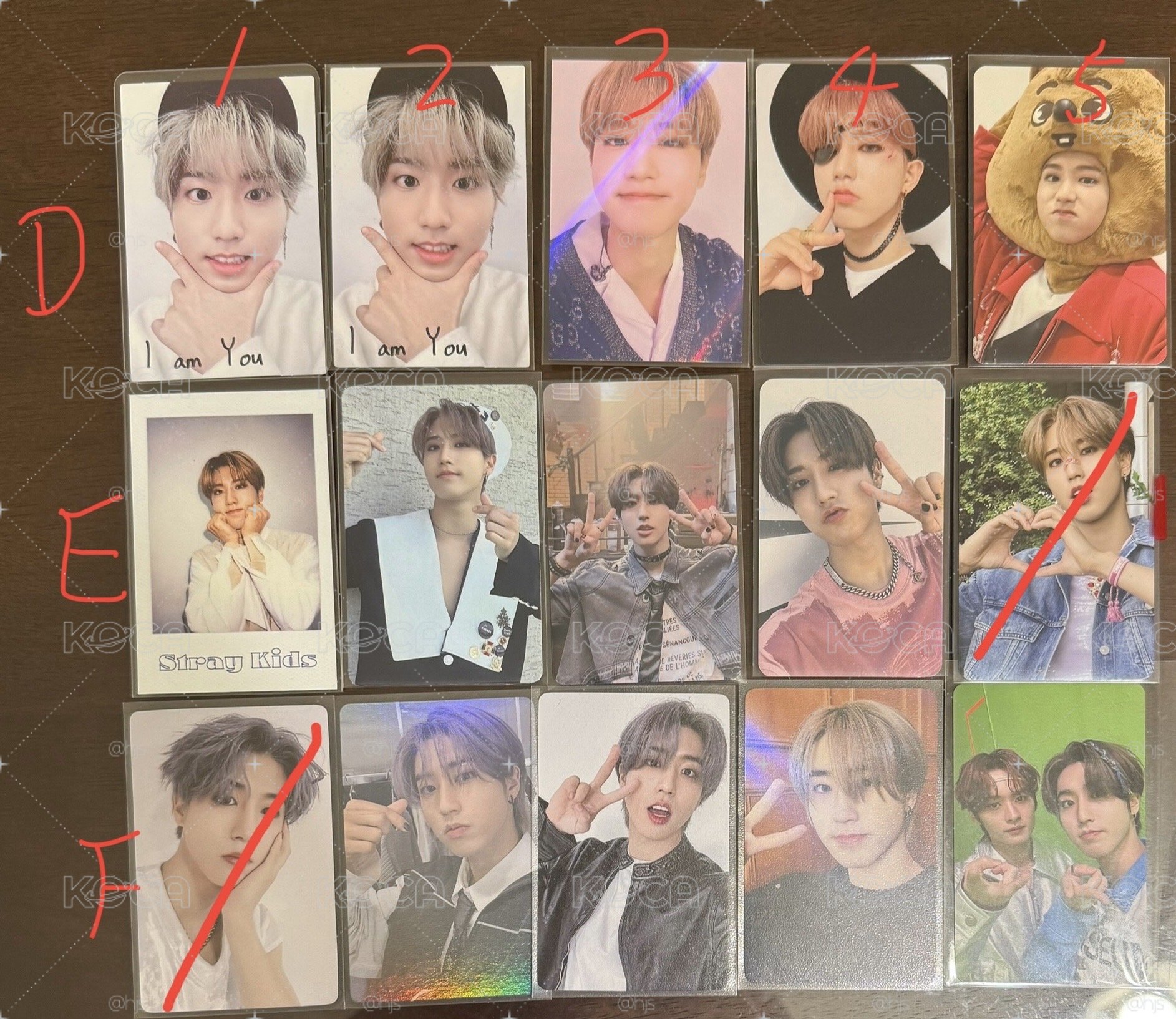 Stray Kids 小卡