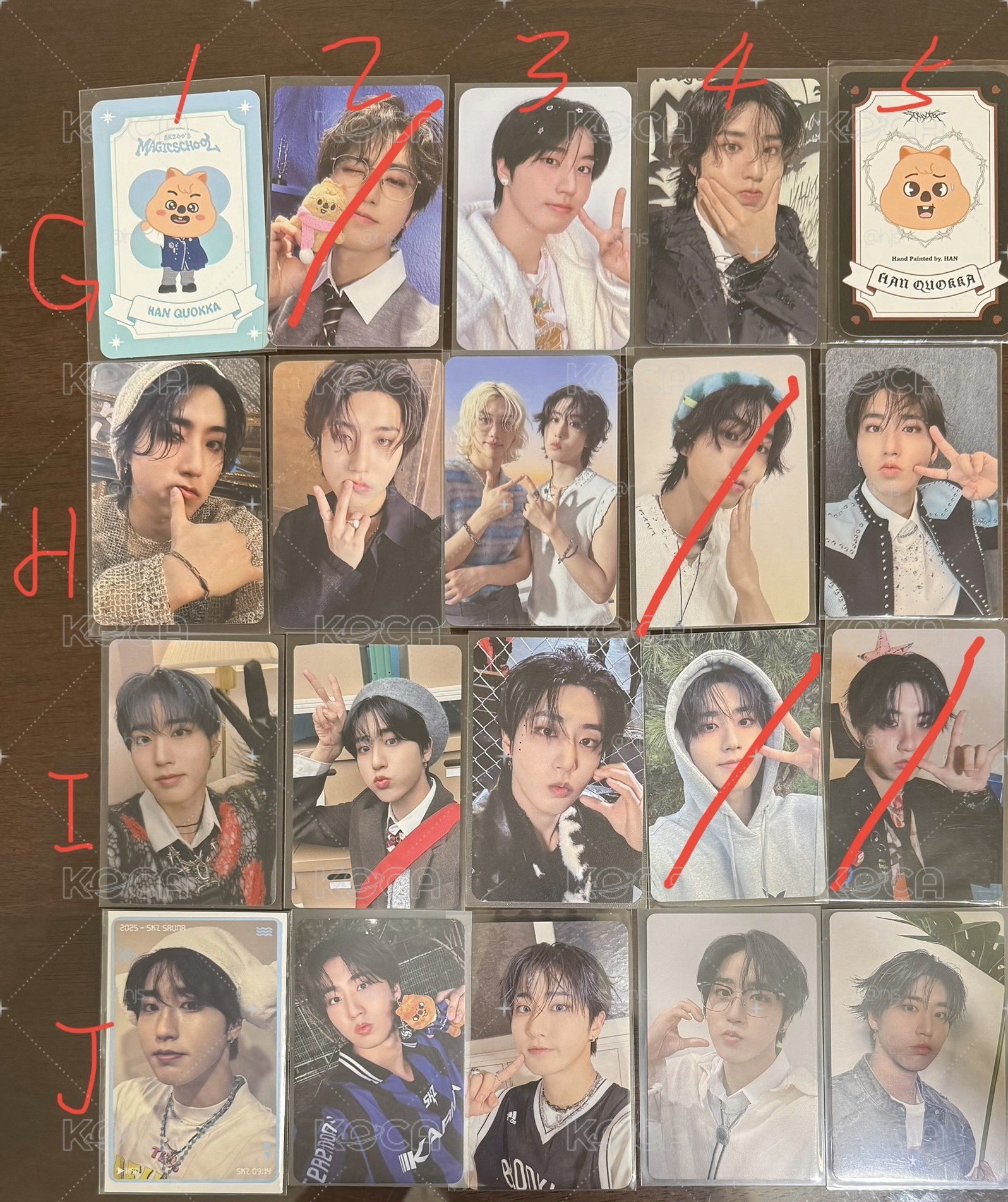 Stray Kids 小卡