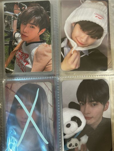 特典、專卡（多彬昊，🌟需多帶旭來雄）