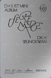 𝐃x𝐒 ‘소야곡’ BLUE ver 專輯卡  背面