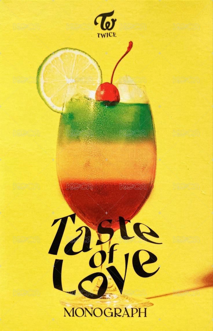 Taste of Love 周邊卡 花絮卡 背面