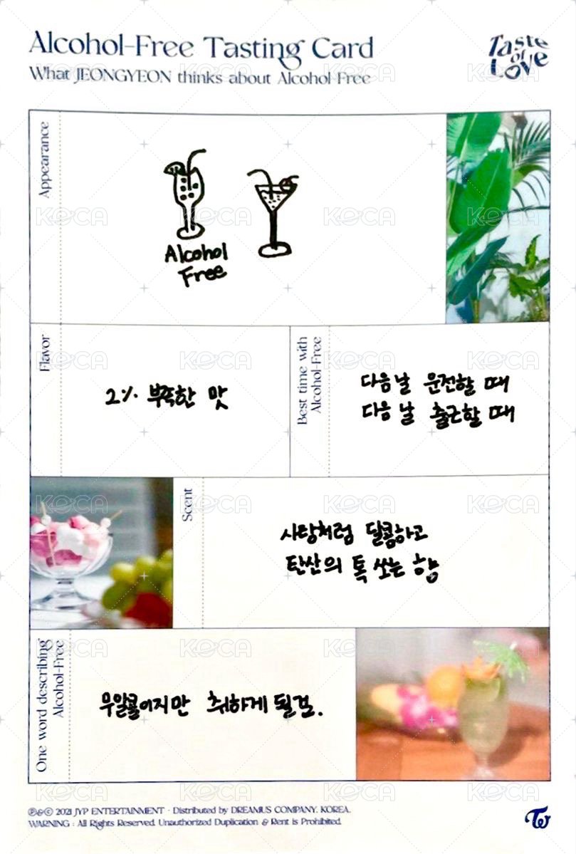 迷10 專輯卡  背面