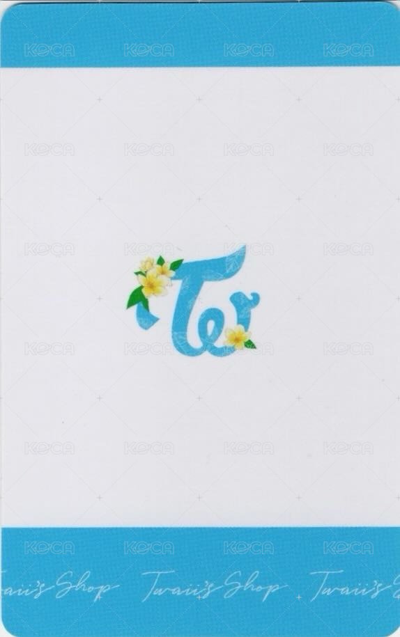 Twaii’s Shop 周邊卡  背面