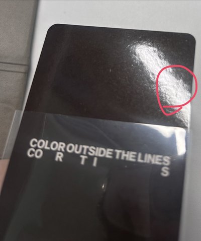 mp鎬 卡背有小損