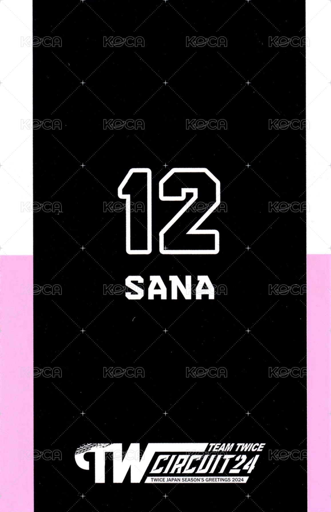 24’ 日本年曆 年曆卡  背面