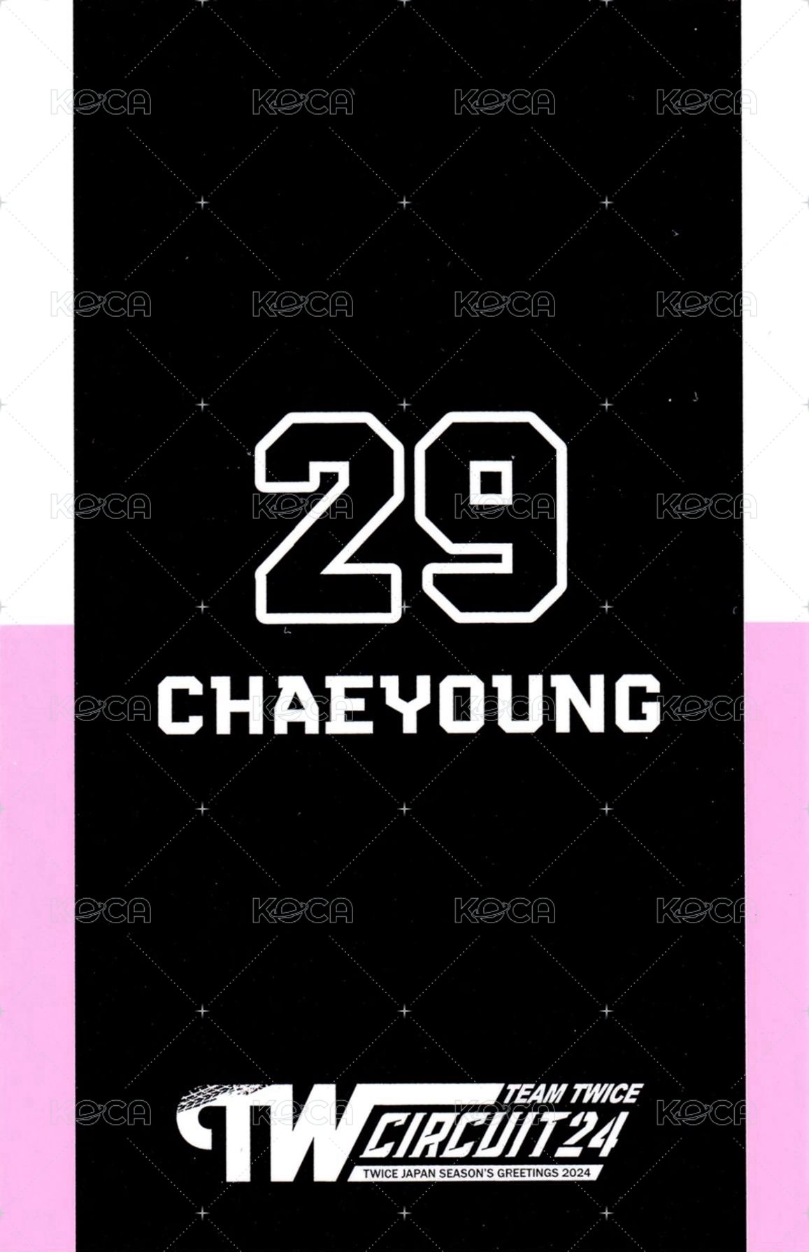 24’JP年曆 年曆卡  背面