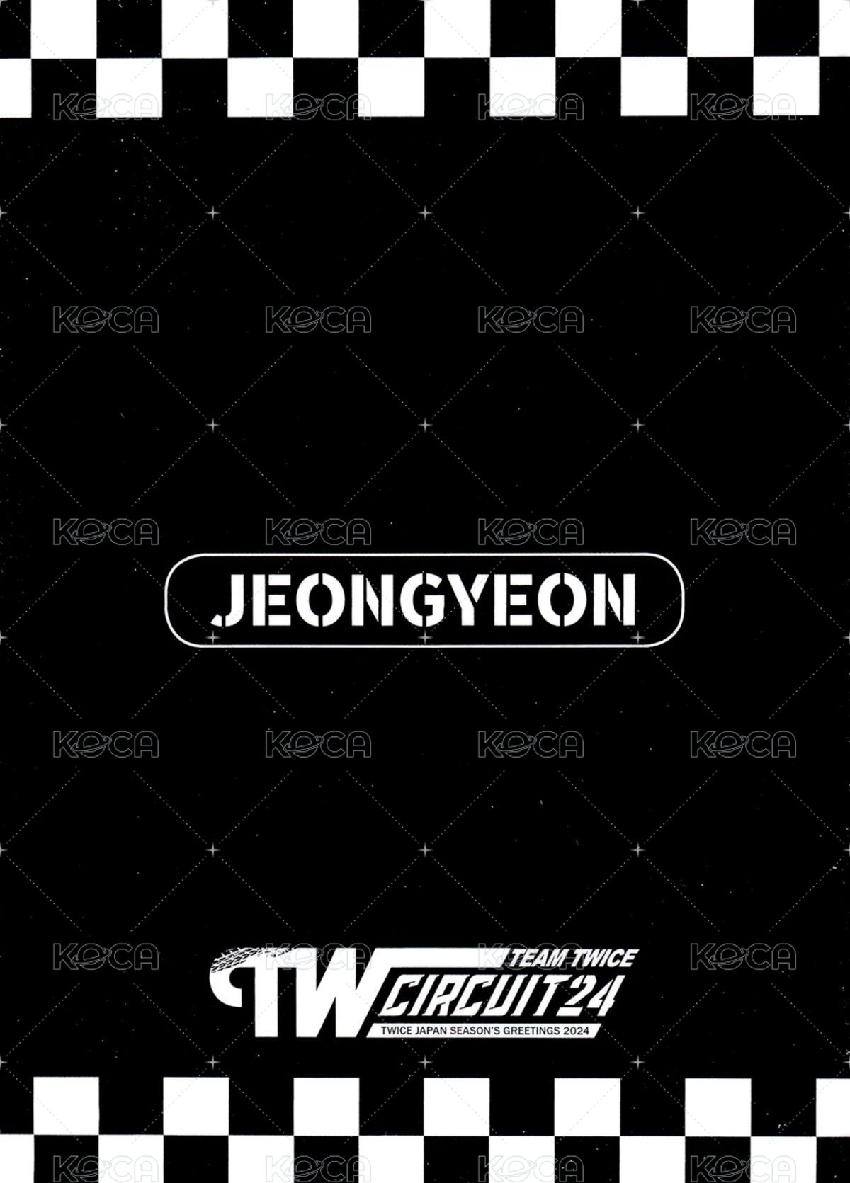 24’JP年曆 會員禮卡  背面