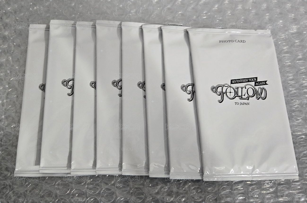 SEVENTEEN FOLLOW AGAIN パッケージギフト SEVENTEENSEVENTEEN TOUR 'FOLLOW' AGAIN卡片包組/收納