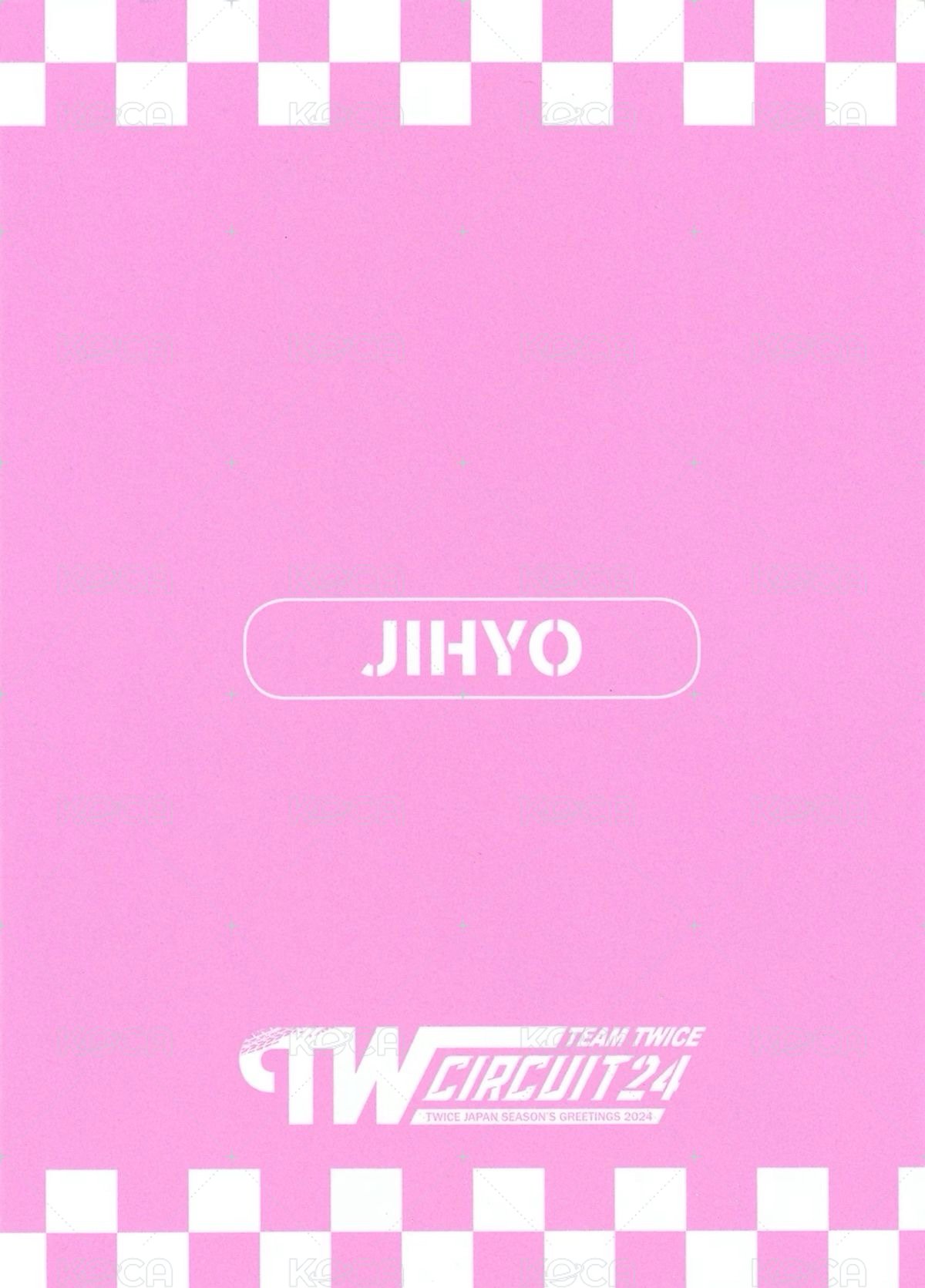 24’JP年曆 會員禮卡  背面