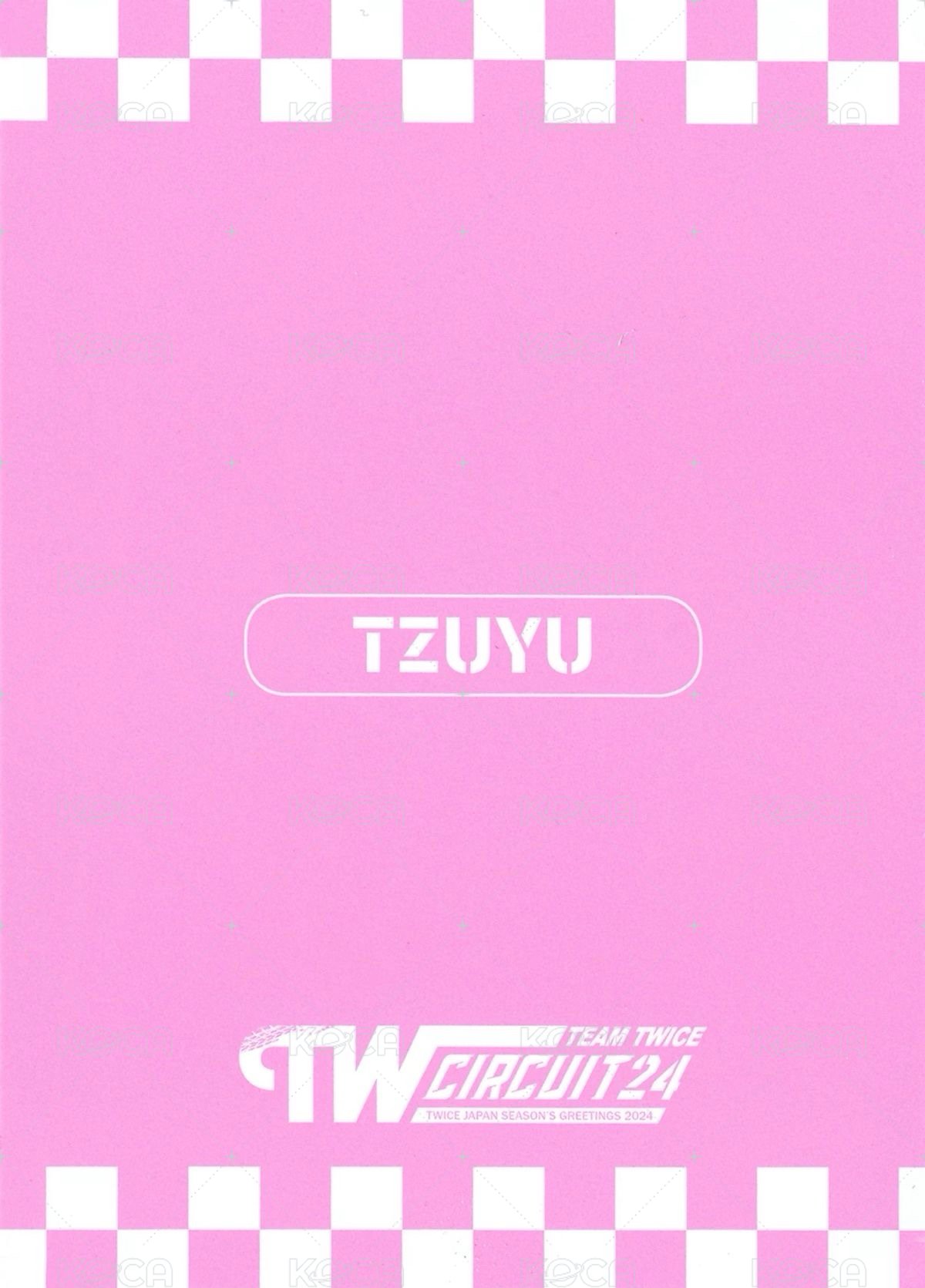 24’JP年曆 會員禮卡  背面