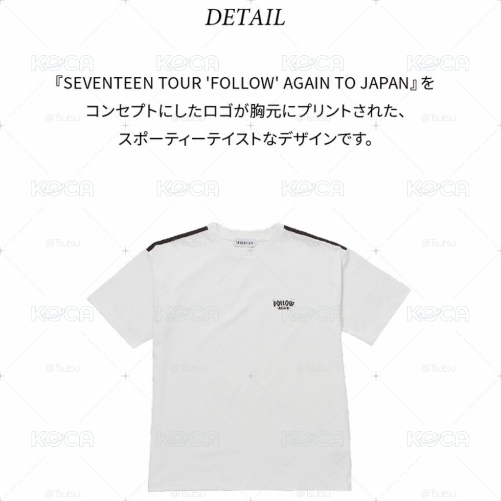 【現貨全新未拆 可當日寄出】seventeen follow again 日巡 日本 白T 短袖 上衣 李碩珉同款