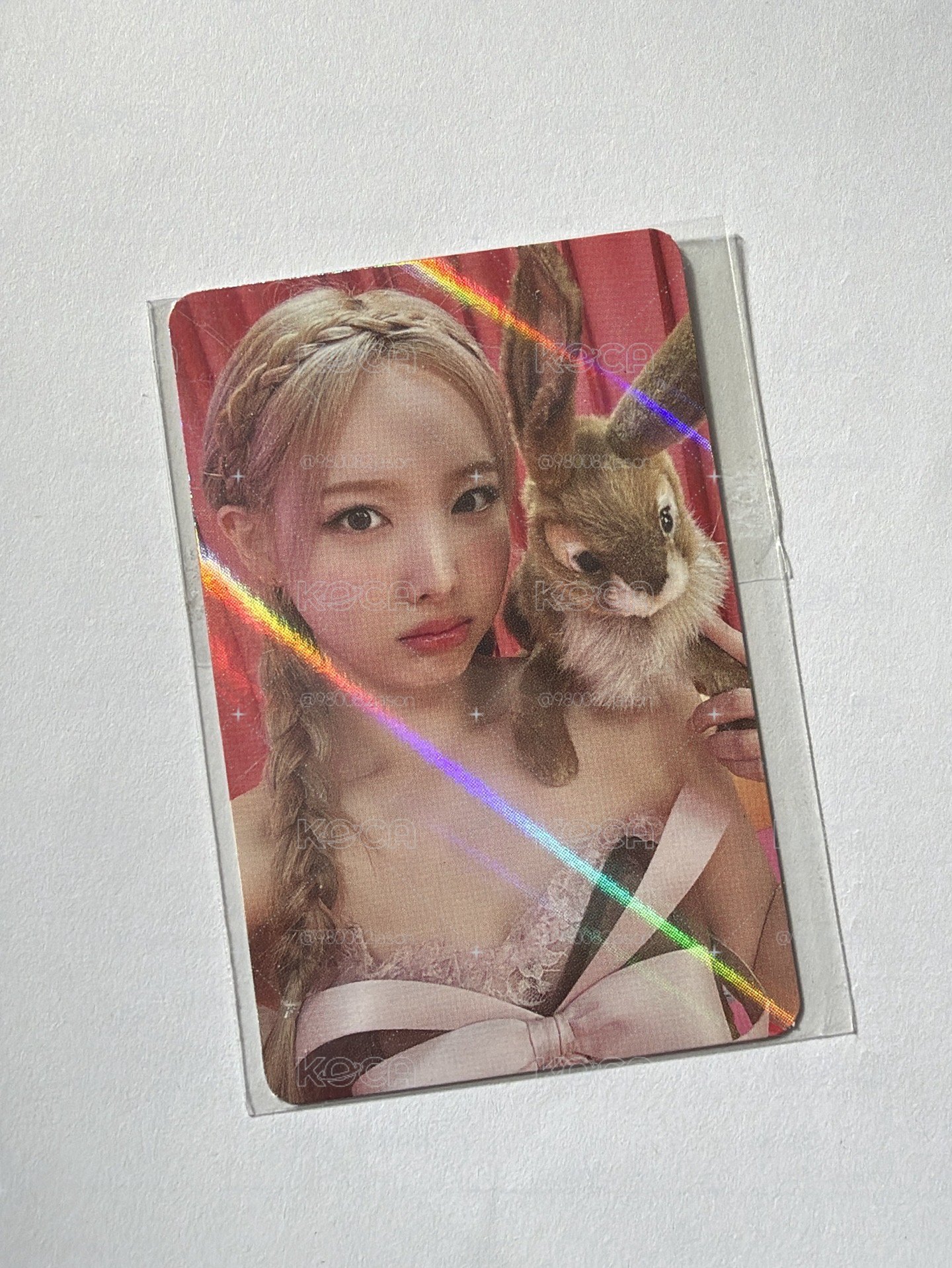 TWICE BETWEEN 1&2 阿拉丁 閃卡 兔子臉